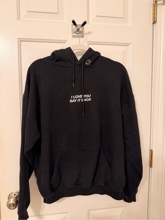 LONELY GHOST Tops - Lonely Ghost I Love You Say It Back Hoodie